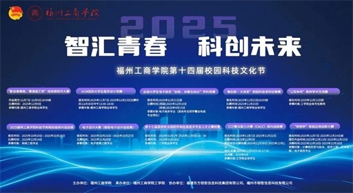 当青春遇上科创，福州工商学院第十四届校园科技文化节盛大启幕！
